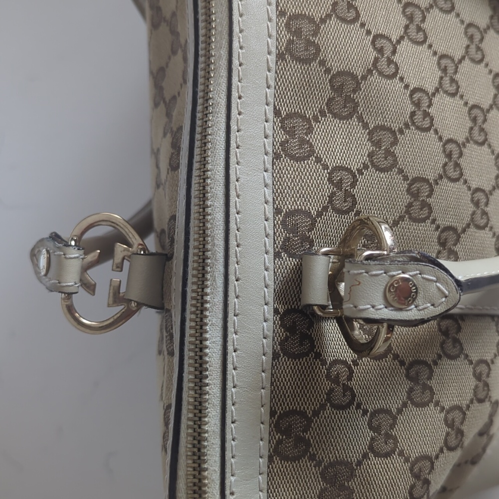 NOT FOR SALE SOLD Gucci Canvas Tote Vintage - Picture 10 of 15